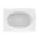 SIGNATURE® Oval in Rectangle 6042 Drop-In Whirlpool LH/RBM