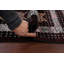 Tapis unique en laine noué à la main Balouch 2 pi 10 po x 3 pi 10 po brun nouvel âge Noby