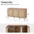 Castyn 56" W Rattan Door Sideboard with Adjustable Shelves-1558806778