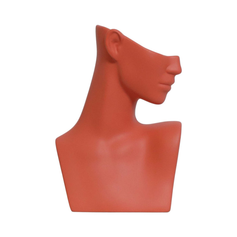 Cyna Ceramic / Porcelain Table Vase, Orange