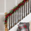 Mixed Foliage With Jingle Bells And Ornaments Artificial Christmas Garland - 6' X 8" - Unlit