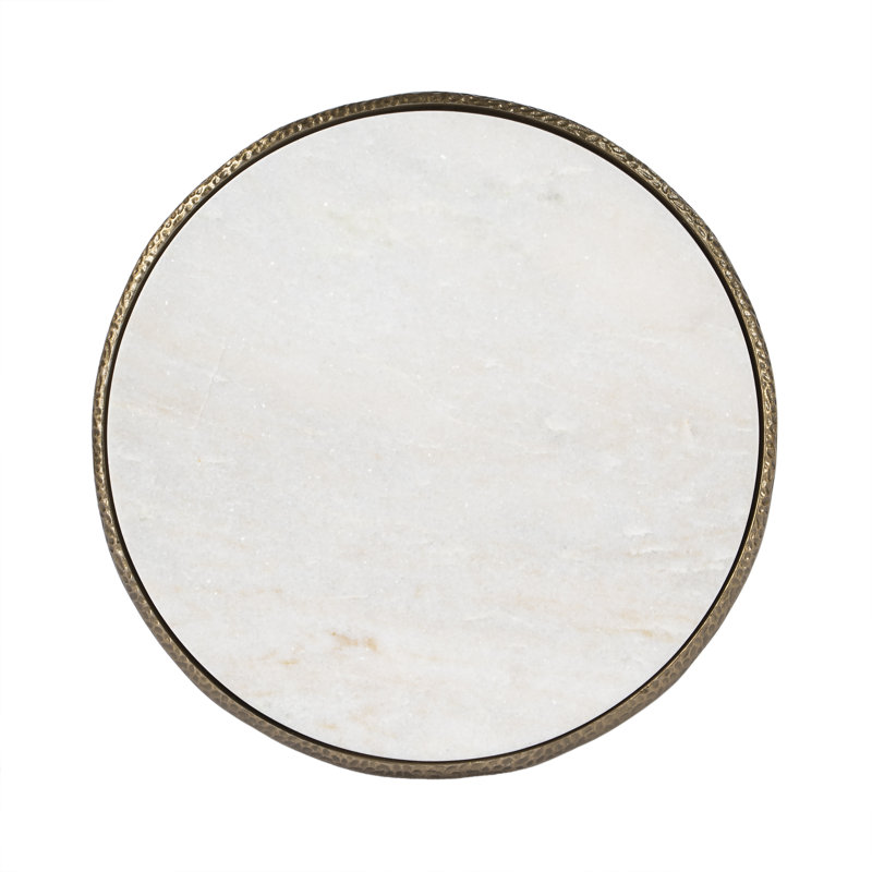Table de bout Arbuckle, Blanc