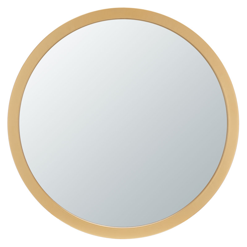 Miroir d'appoint mural Garcial, Or