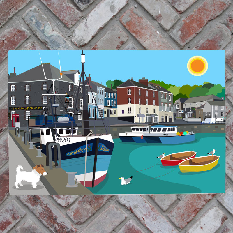 Katie Pearson Nautical & Beach Wall Decor on Ceramic
