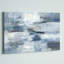 «Clear Water Indigo and Gray» par Silvia Vassileva, reproduction d'art sur toile tendue-635815420-598756510-554242140