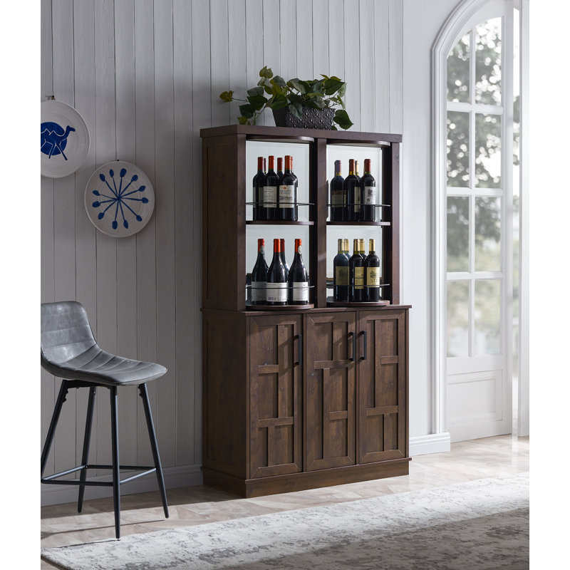 Armoire bar, Acajou