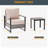 Mazure 3 Piece Patio Wicker Conversation Set with Side Table-110098286