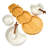 Snowman Serving Bowl Set & Tray