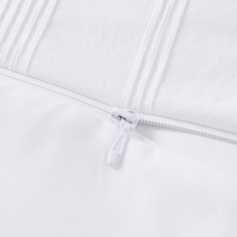 Housse de couette tissée à rayures avec enveloppe - Couvre-oreillers, confortable et élégante, simple à très grand, 3 pièces, toxine
