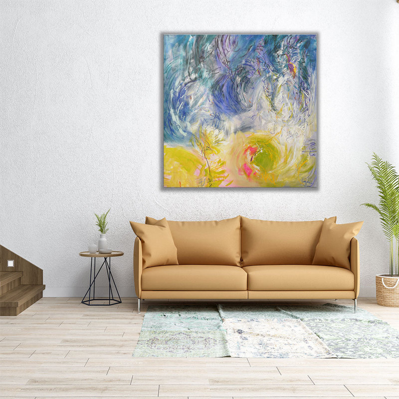 «Joint Light We Night», reproduction d'art sur toile, H 12 po x l 12 po