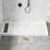 60"W 30/32"D Single Threshold SMC Shower Base Anti-Slip Shower Pan with Drain Assembly & Drain Cover