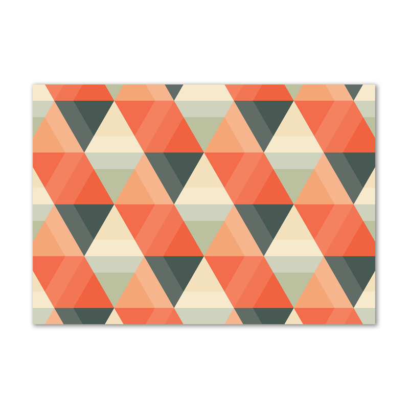 Geometric Background - Wrapped Canvas Print
