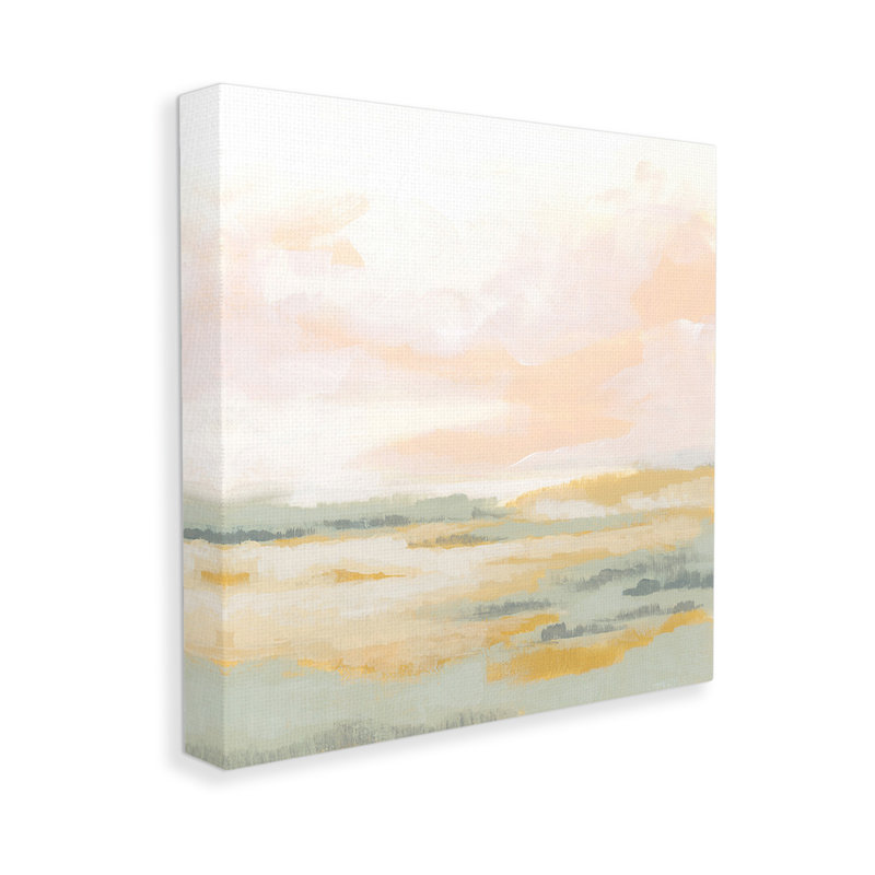 «Pastel Clouds Horizon» par June Erica Vess sur toile, H 36 po x l 36 po