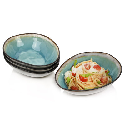 Ruth 4 Piece Pasta Bowl Set
