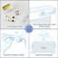 «Mid Century Modern Abstract Shapes», impression sur toile encadrée surdimensionnée-111652811-111652812