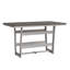 Berlin Gardens Hudson Marine With Matte White Base 40″ Bar Table-931344721-931344734