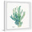 Green Coral In Watercolor by Glenda Roberson - Single Picture Frame Print-37828570