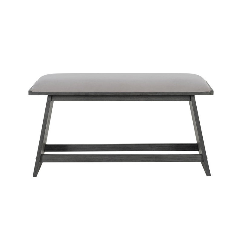 Banc de bar gris Jasmine