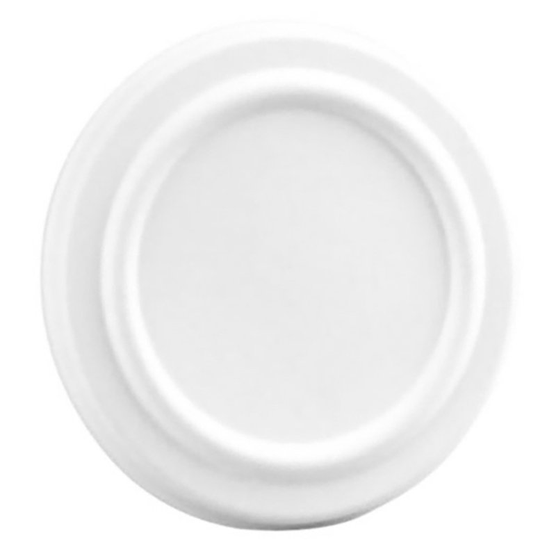 Bol en papier rond 100% compostable jetable naturel