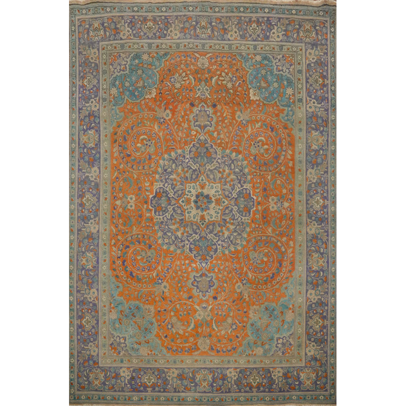 Tapis traditionnel fait à la main 10 x 13