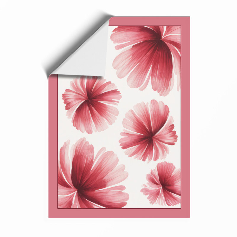 Scattered Petals Botanical - Framed Print, Unframed, A3 - 42.0 x 29.7 cm