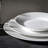 Missoni Soup Plate Zig Zag White Set 2 Pcs. Diam. 8.5"