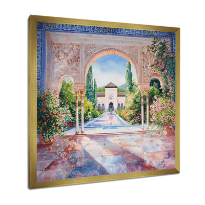 Été, Alhambra, rêves, Grenade, Espagne I - Espagne, art mural