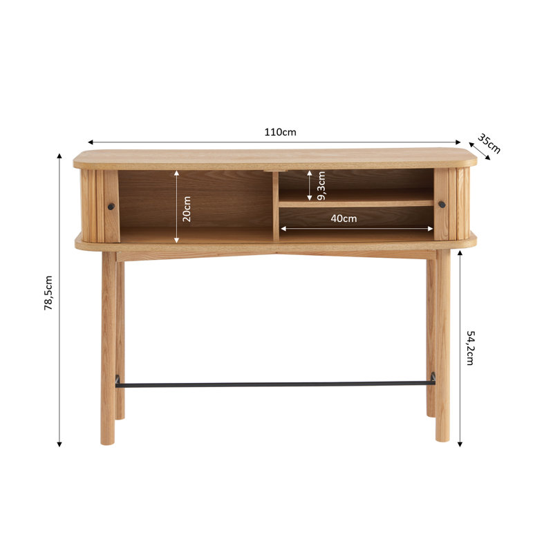 Adner 110cm Console Table