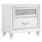 Barzini 2-Drawer Nightstand White