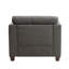 Fauteuil capitonné de 38,09 po Canya