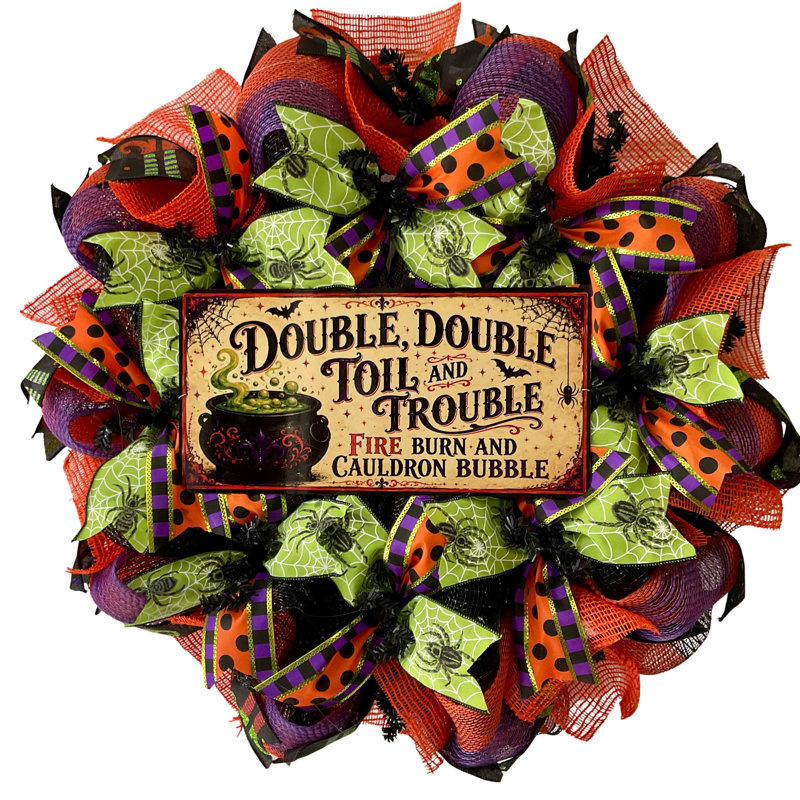 Couronne d'Halloween double