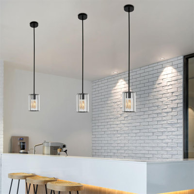 Luminaire suspendu 3 lumières Deiontae