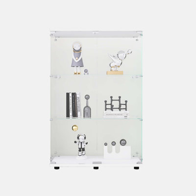 49.3'' H x 31.7'' W Glass Display Case