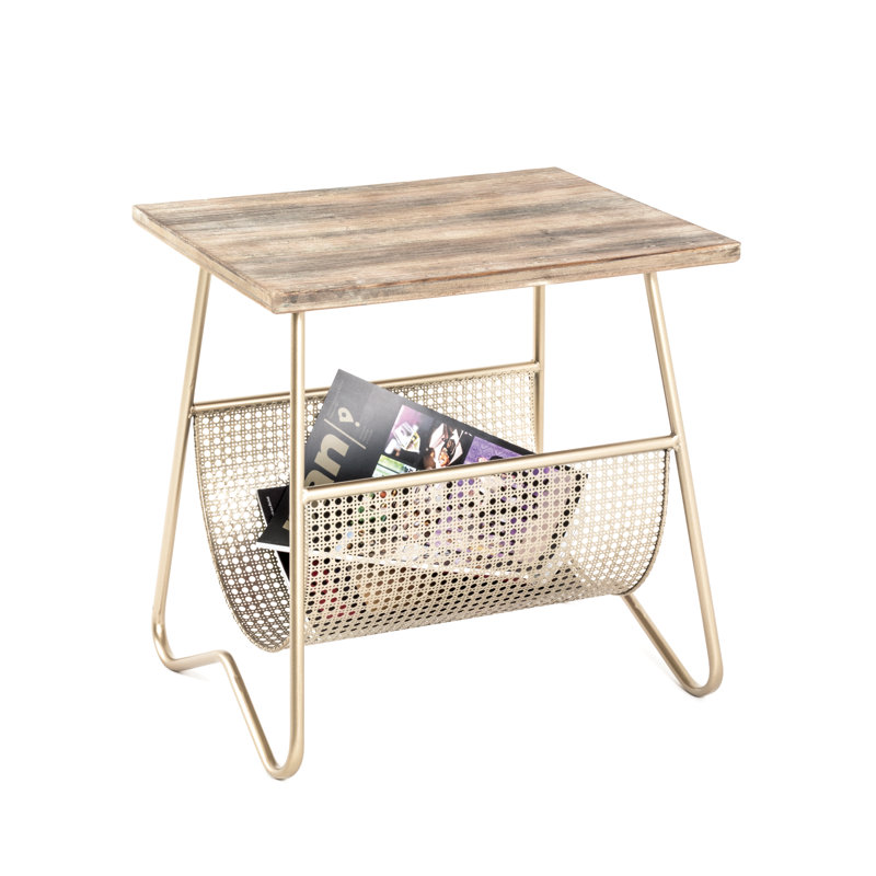 Fender Sled End Table, Gold