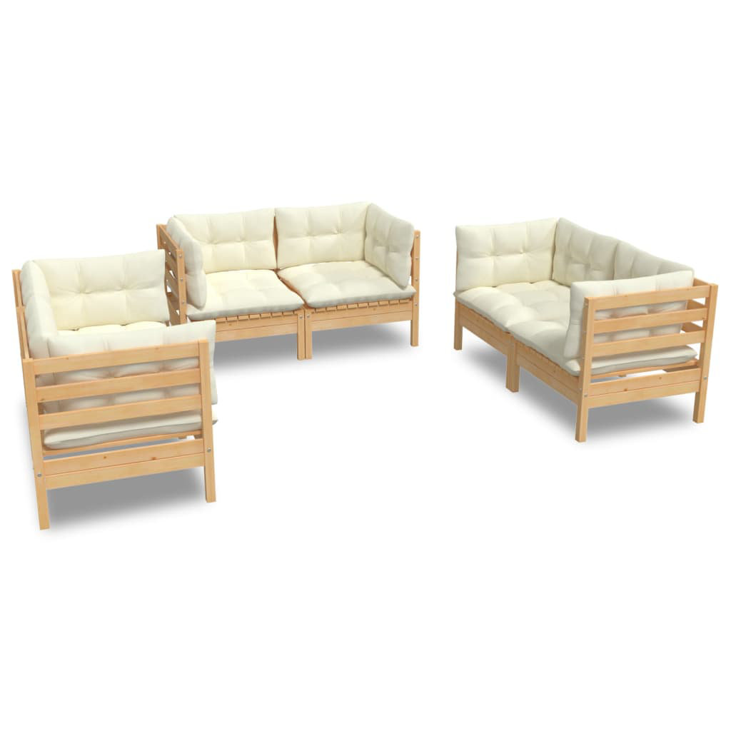 Gartensofa Jayelle mit Kissen