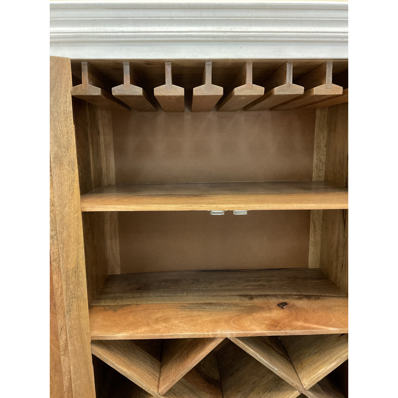 Mantra 64'' Solid Wood Bar Cabinet