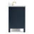 Cambridge 61 in. W X 22 in. D X 35.25 in. H Vanity With Quartz Vanity Top With Basin-1825565396