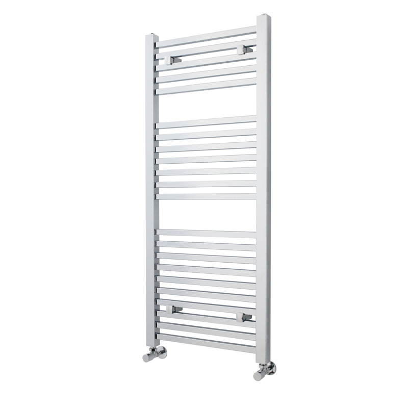 Straight Towel Rail Heated Towel Rails, 120 cm H x 50 cm W x  8 cm D