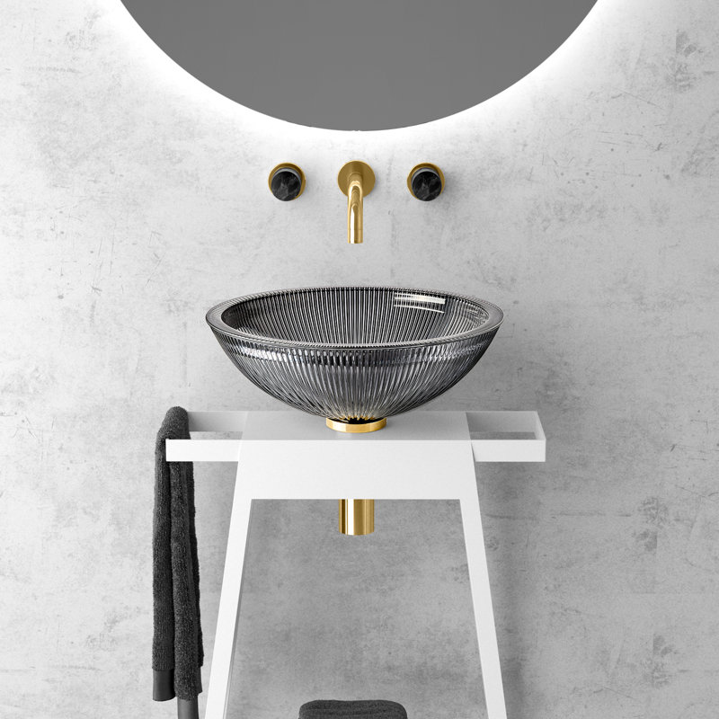 Lana 15.7'' L Bathroom Sink, Blue