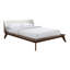 Lit double, noyer / beige-120393166