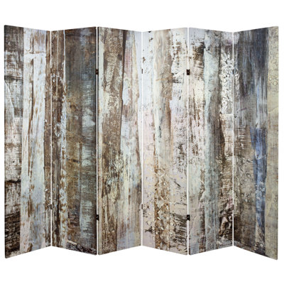 Winter Woods 6 Panel Room Divider