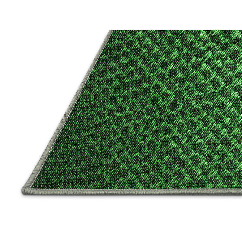 Checkered Indoor Rug, Rectangle 7' x 9'