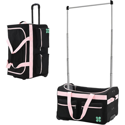 Foldable Dance Bag With Garment Rack, Rolling Garment Bag -  ShangQuan WuLiu, I1600146-PK-LTH01