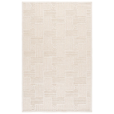 Textural 112 Hand Tufted 80% Wool; 20% Cotton Geometric Shapes Rug