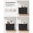 Laundry Hamper with 3 Pull-Out and Removable Bags