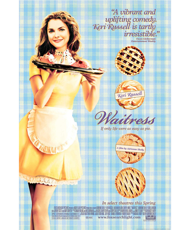 Waitress, 18" H x 12" W