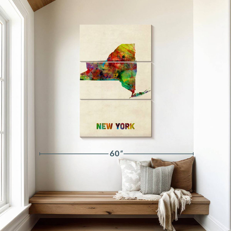 Carte d'aquarelle Aliaz New York
