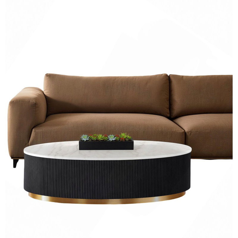 Table de salon ovale 1pc