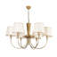 Pomfret 6 - Light Shaded Chandelier-1460442613