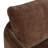 Carla 360 Degree Chenille Velvet Swivel Lounge Chair With Walnut Base-121485001